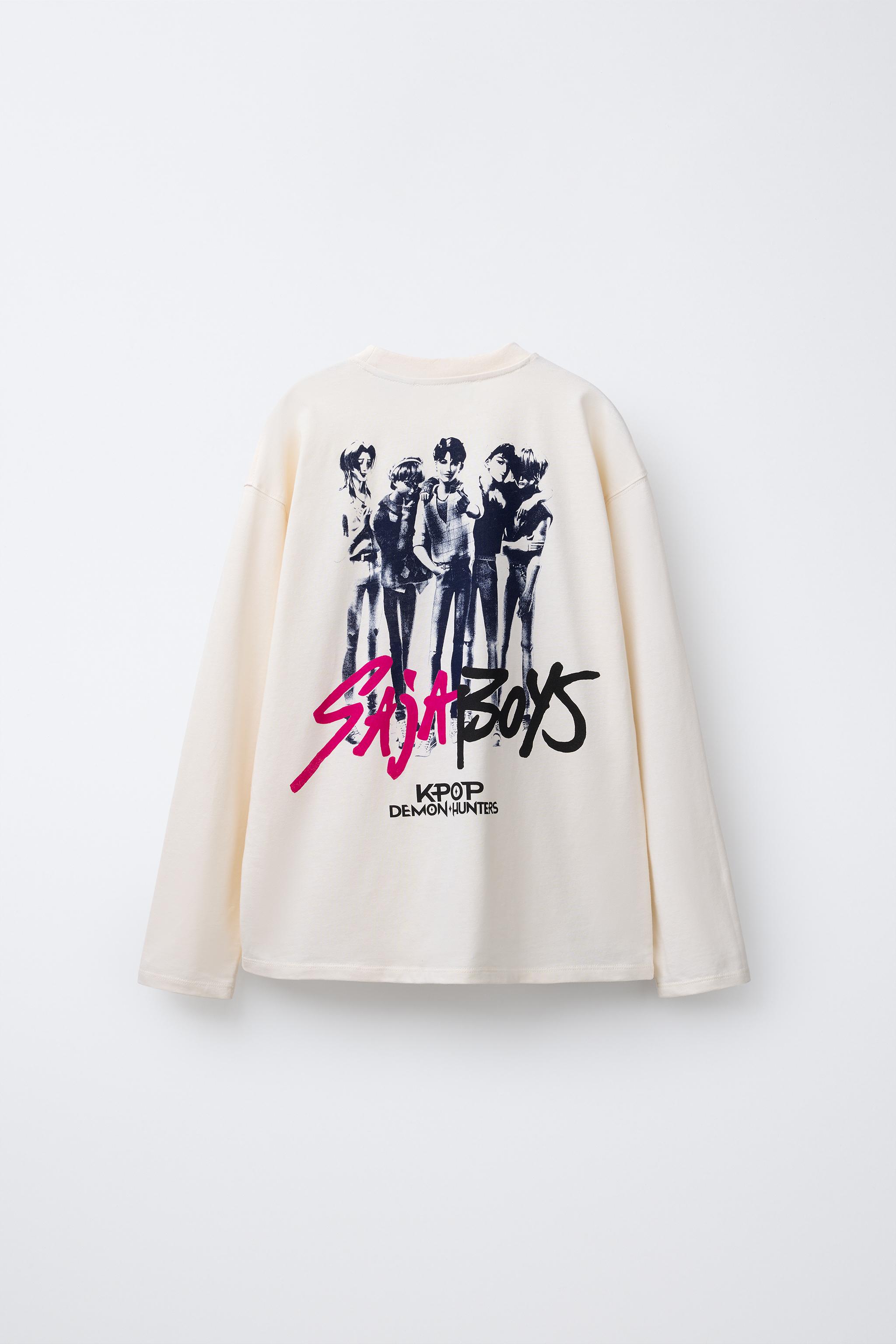 T-SHIRT IMPRIMÉ KPOP DEMON HUNTERS™ NETFLIX ©